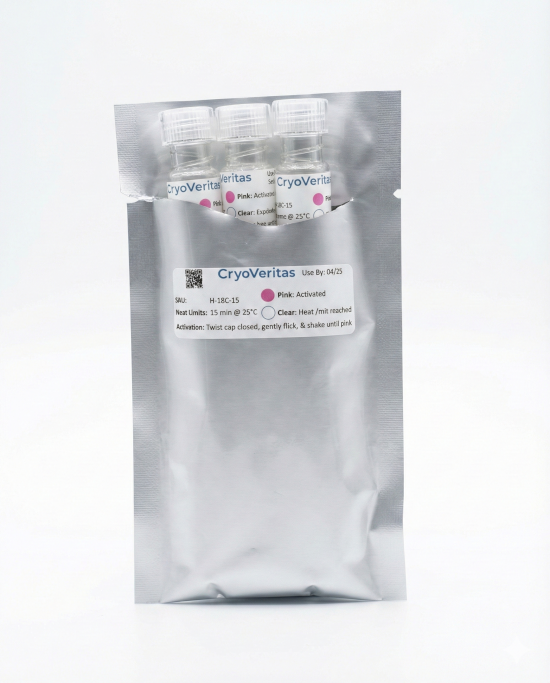 Pinktail 0°C indicator sample